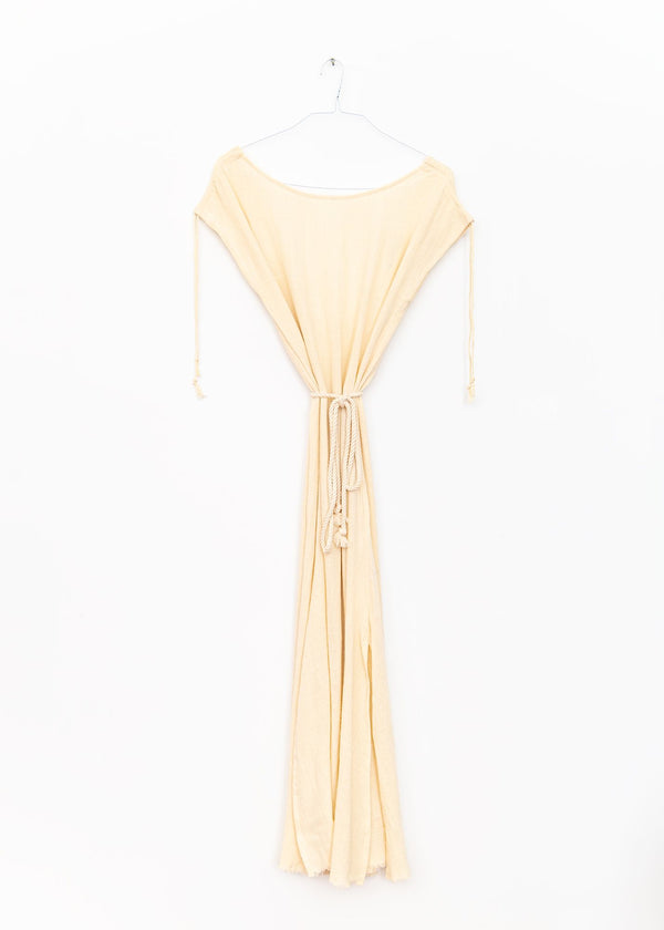 Alexandrie Long Dress in Cream, from Maison Saint Julien