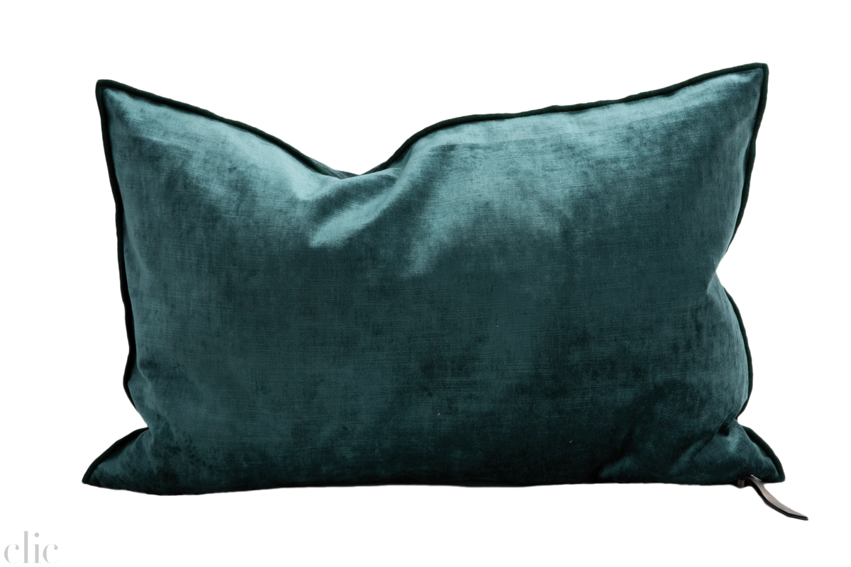 Velvet Pillow 16x24 in Mote Carlo, from Maison De Vacances
