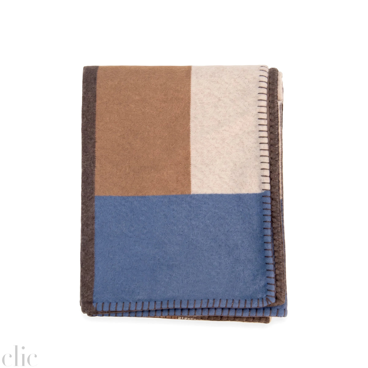 Oran Jacquard Design Blanket in Moro Brown