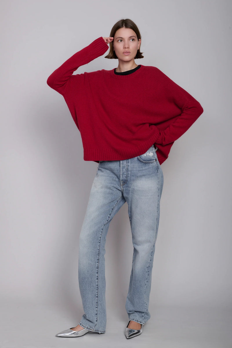 Wide Cashmere Pullover, from Organic by John Patrick