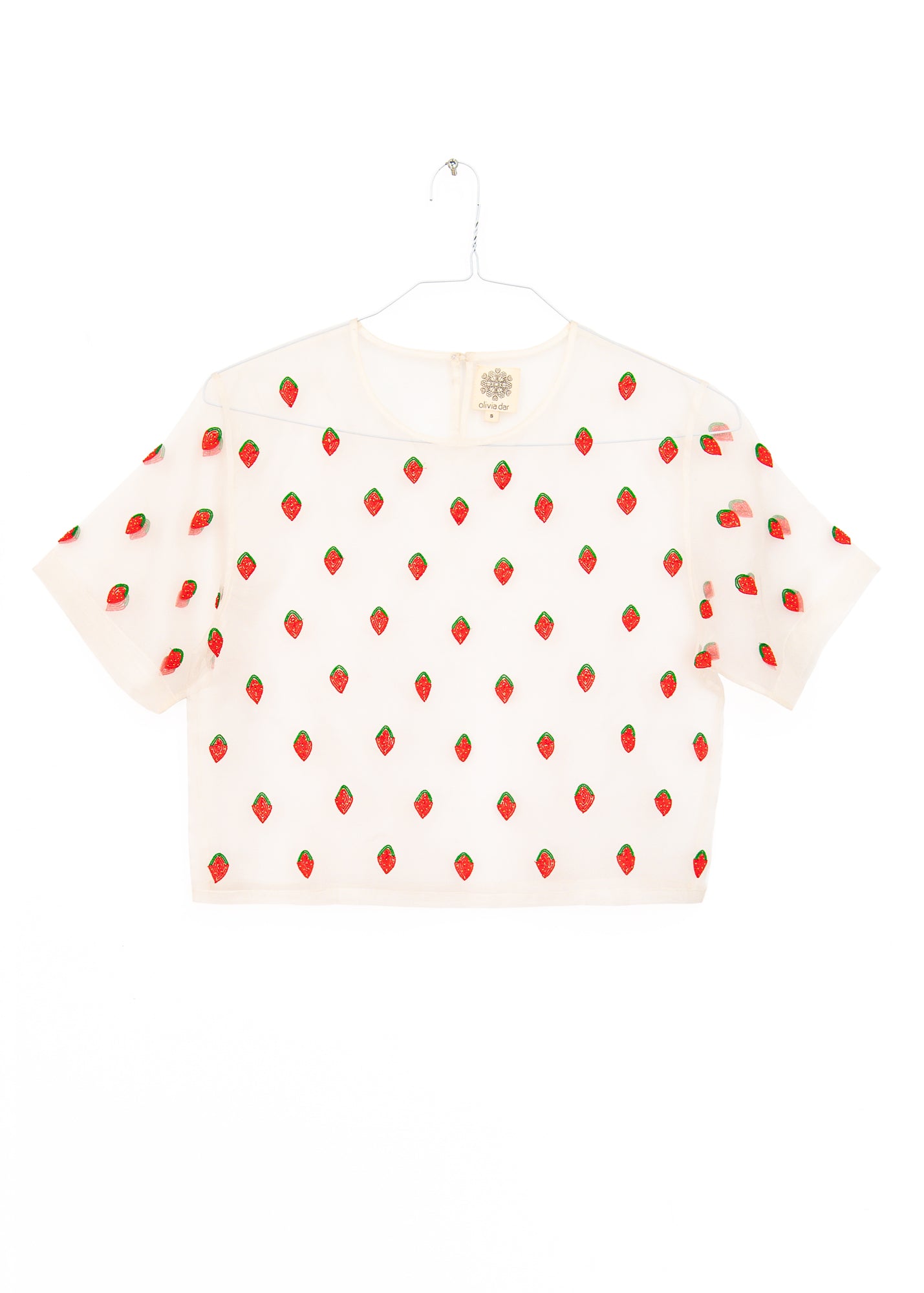 Organza T-shirt Strawberry, from Olivia Dar