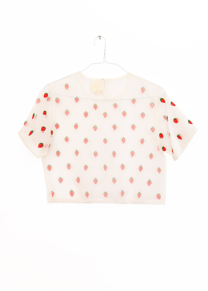 Organza T-shirt Strawberry, from Olivia Dar