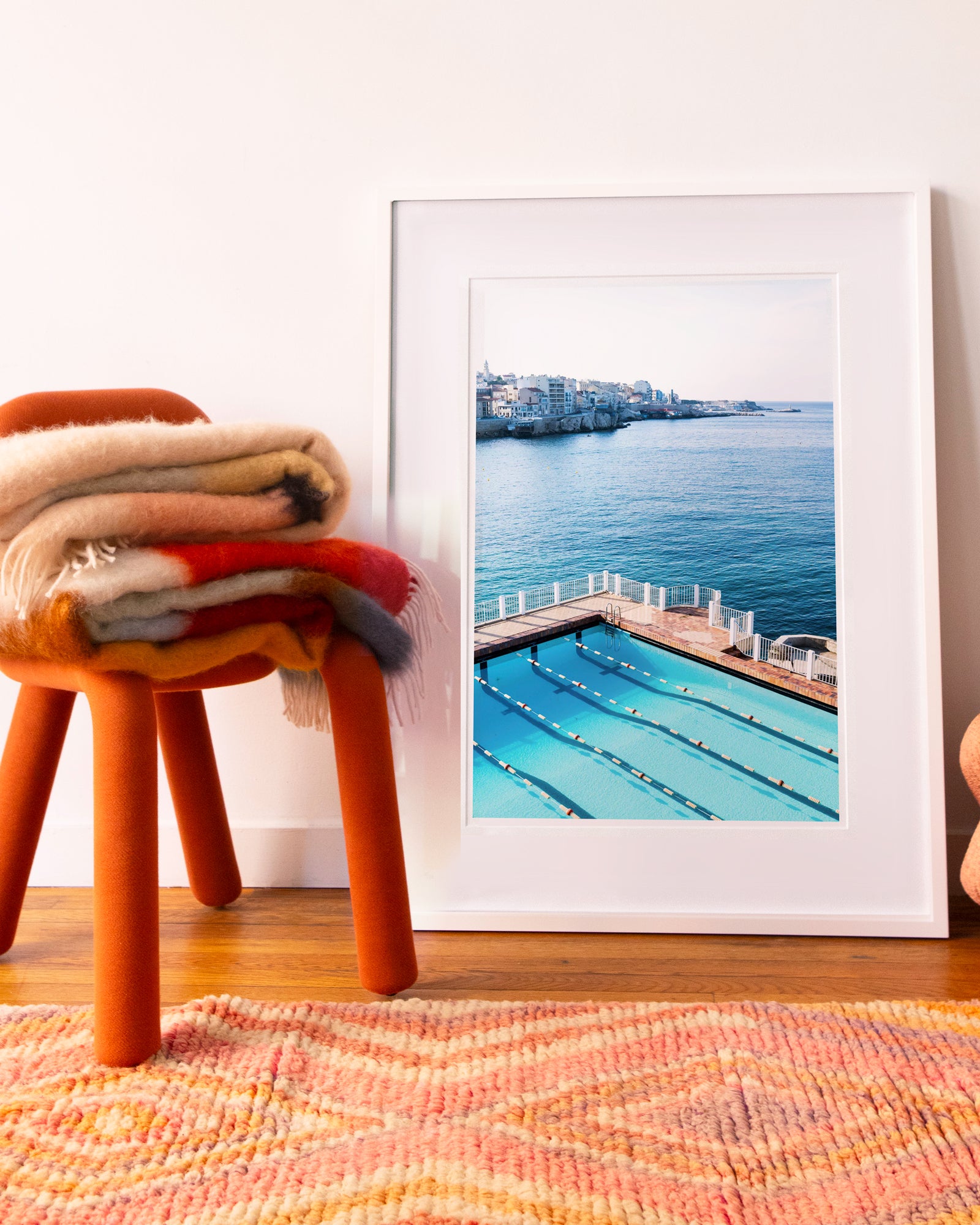 Outdoor pool at Le Cercle, Marseille by Juliette Charvet