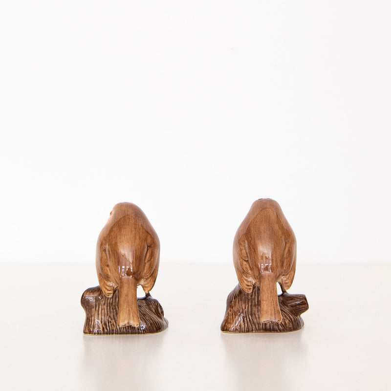 Robin Salt and Pepper Shakers, from Quail Ceramics