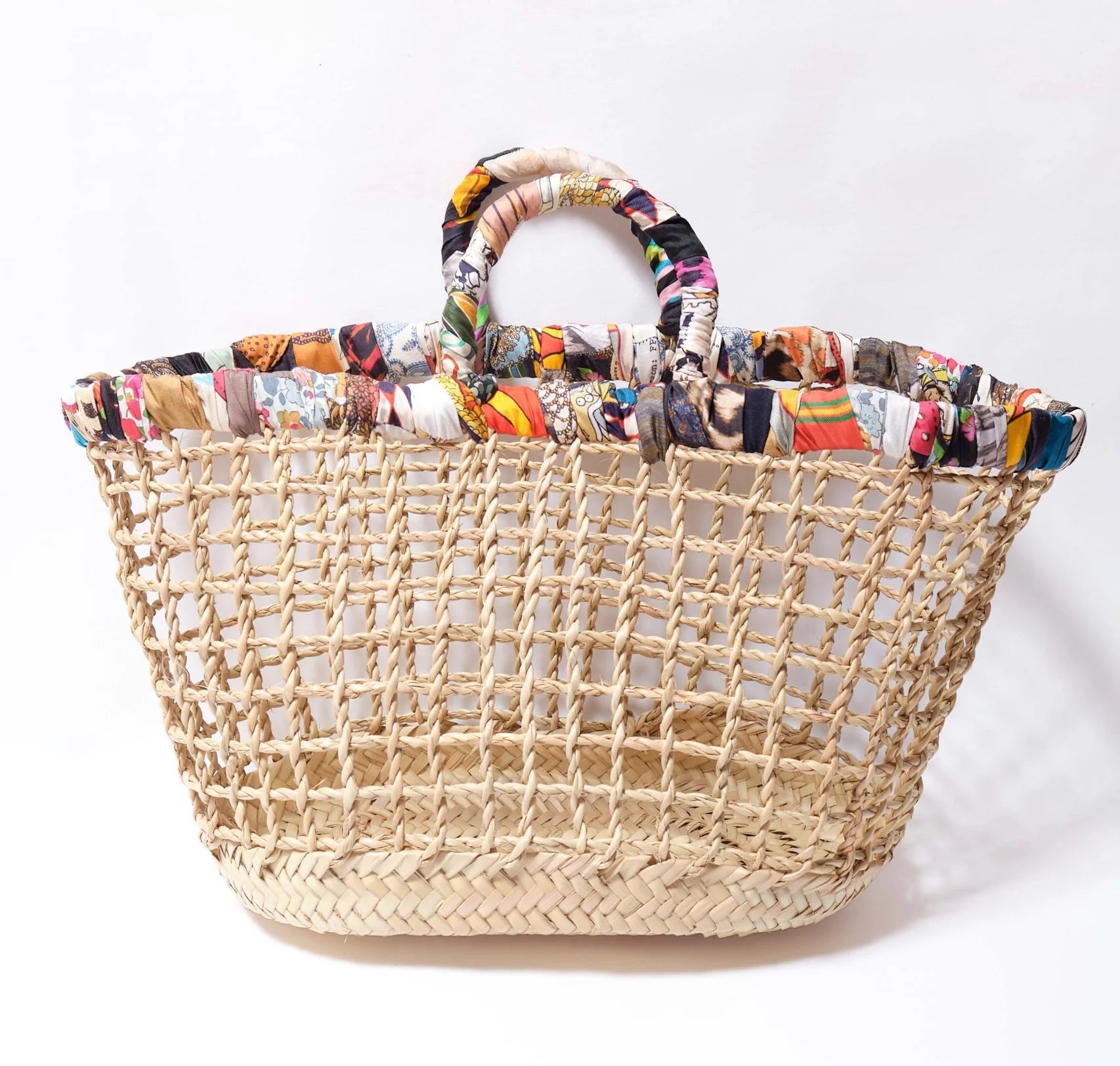 Panier Ajoure Bag in Naturel, from La Prestic Ouiston