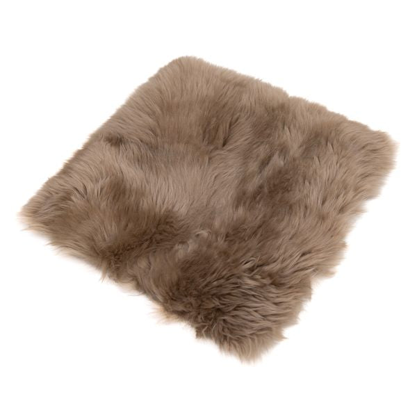 Zero Waste Longwood Sheepskin Seat cover in Taupe, from Natures Collection