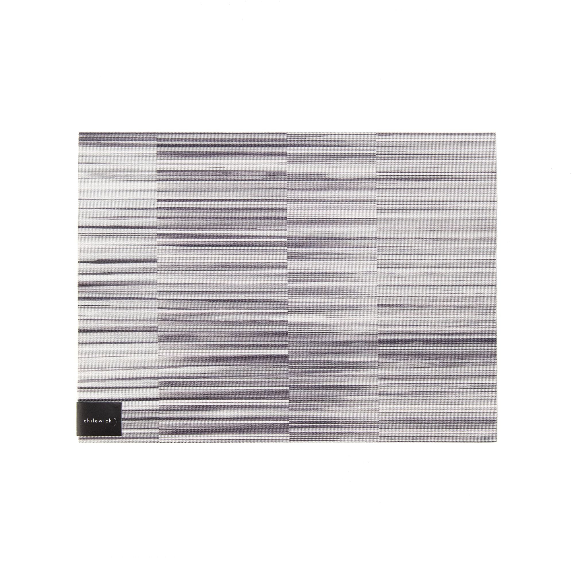 Sakori Tablemat in Black and White, from Chilewich