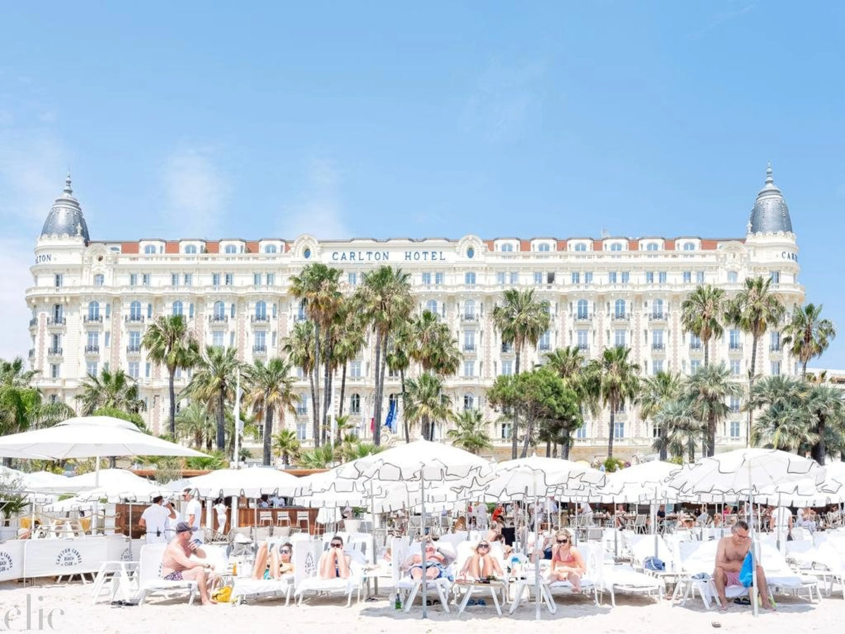 French Riviera - A Day at the Carlton beach by Juliette Charvet