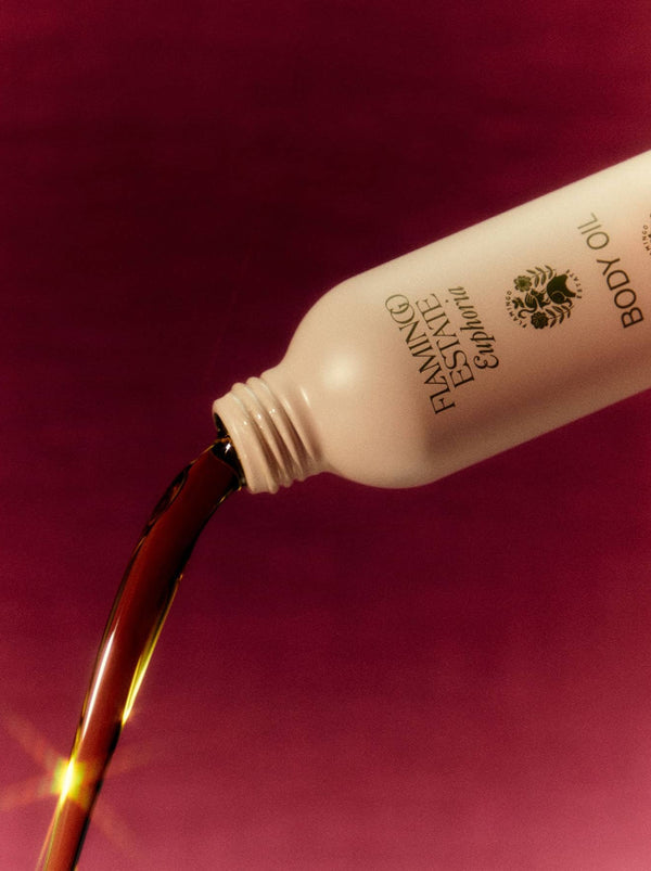 Damask Rose & Bergamot Euphoria Body Oil, from Flamingo Estate