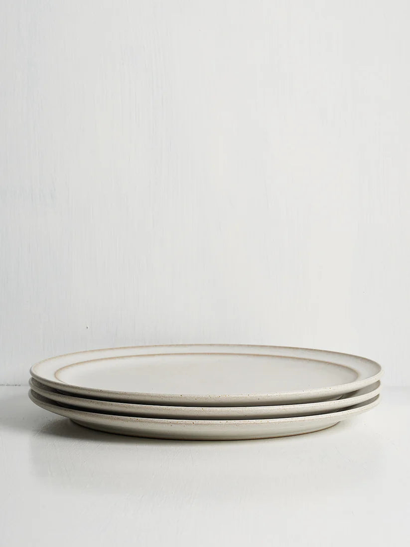 Large Pillar Plate in Oat, from Standard Affair