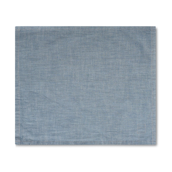 Denim Placemat in Blue Chambray, from Mi Cocina