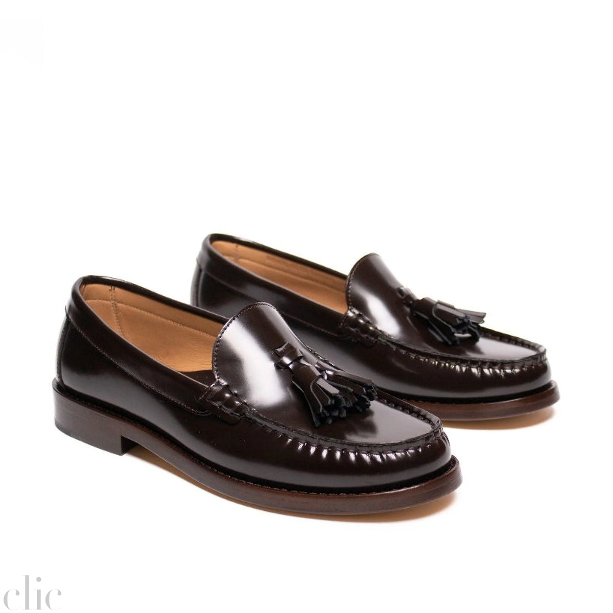 Prescott Shoes in Fondente, from Sesa