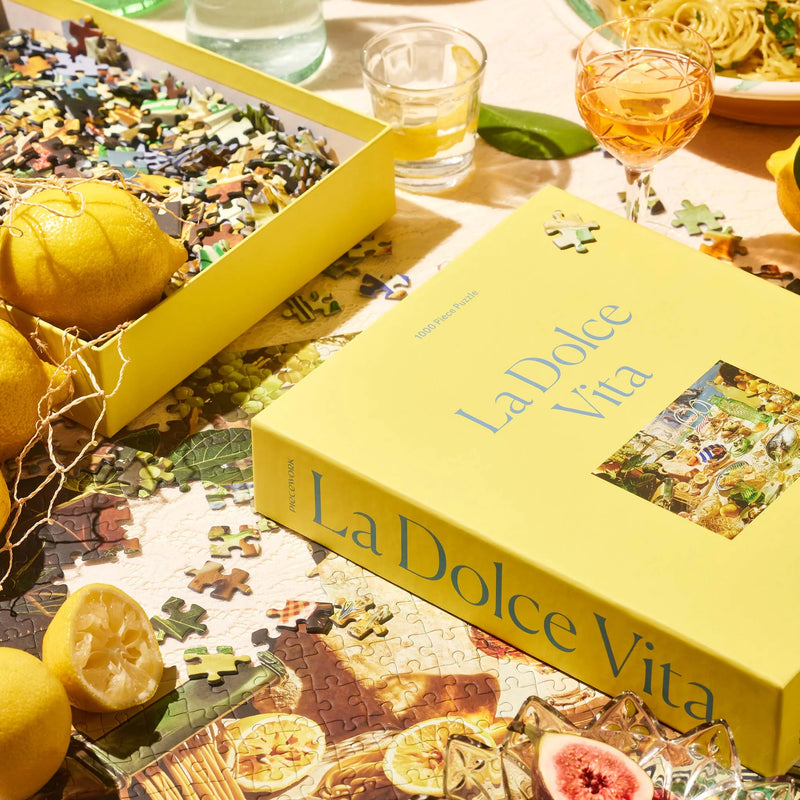 La Dolce Vita 1,000 Piece Puzzle, from Piecework Puzzles