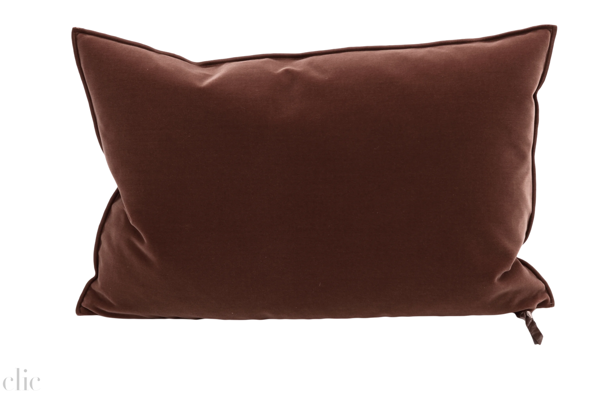 Palazzo Velvet 16x24 Pillow in Argile, from Maison De Vacances
