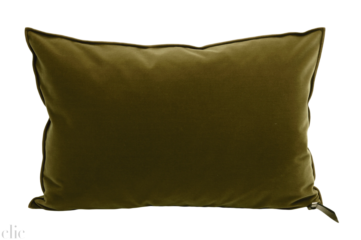 Palazzo Velvet 16x24 Pillow in Chartreuse, from Maison De Vacances