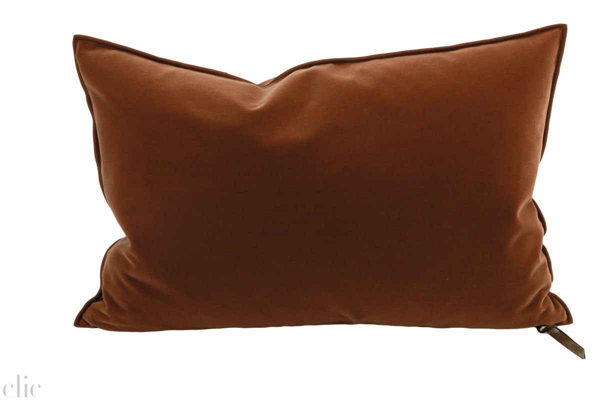 Palazzo Velvet 16x24 Pillow in Sienne, from Maison De Vacances