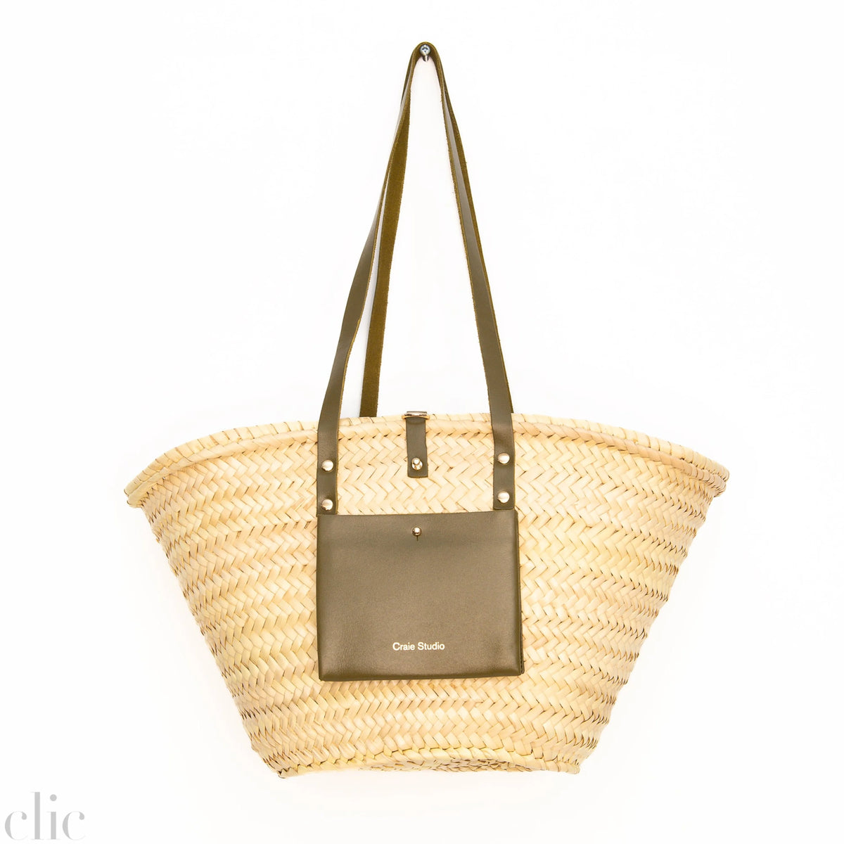 Panier II Bag in Khaki, from Craie Studio