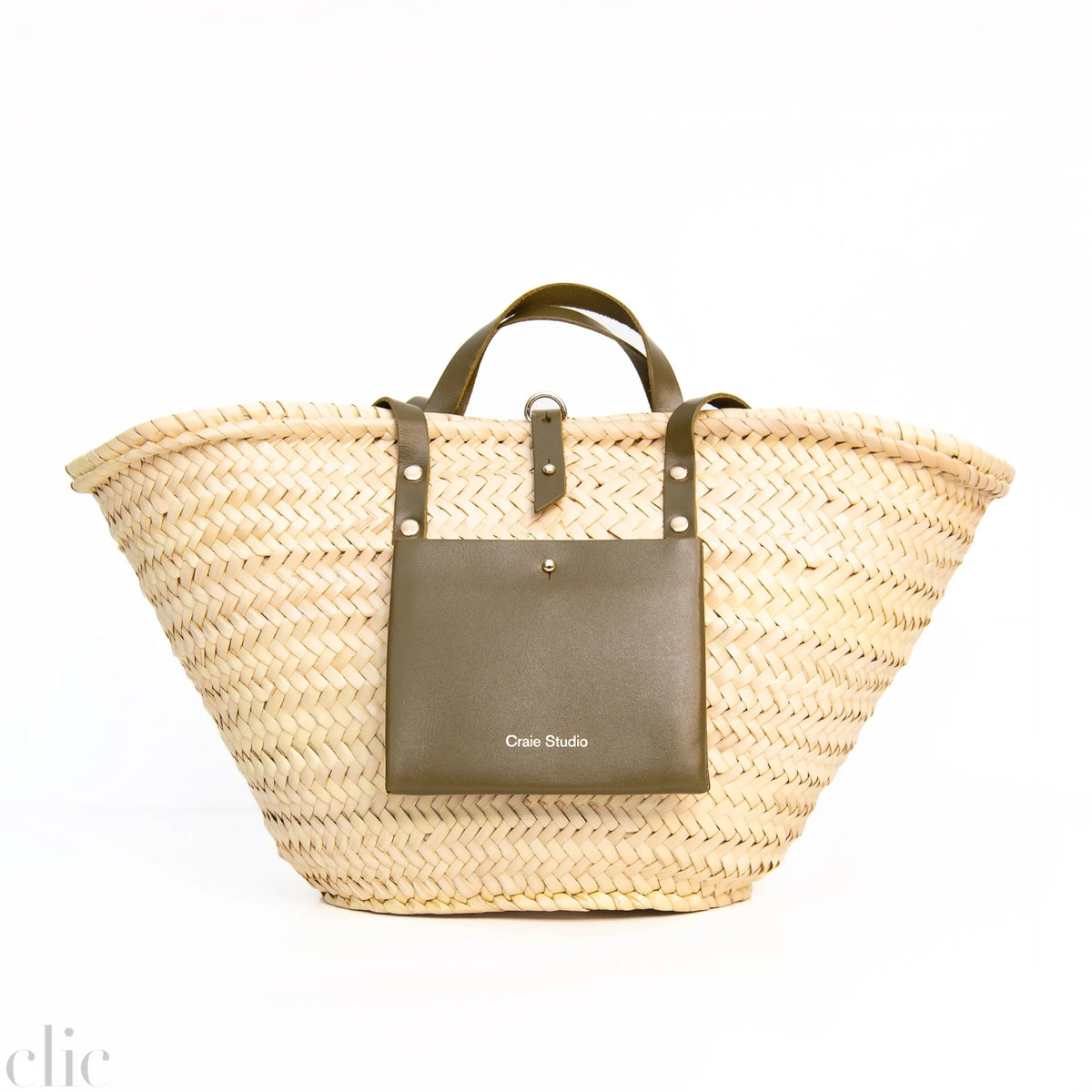Panier II Bag in Khaki, from Craie Studio