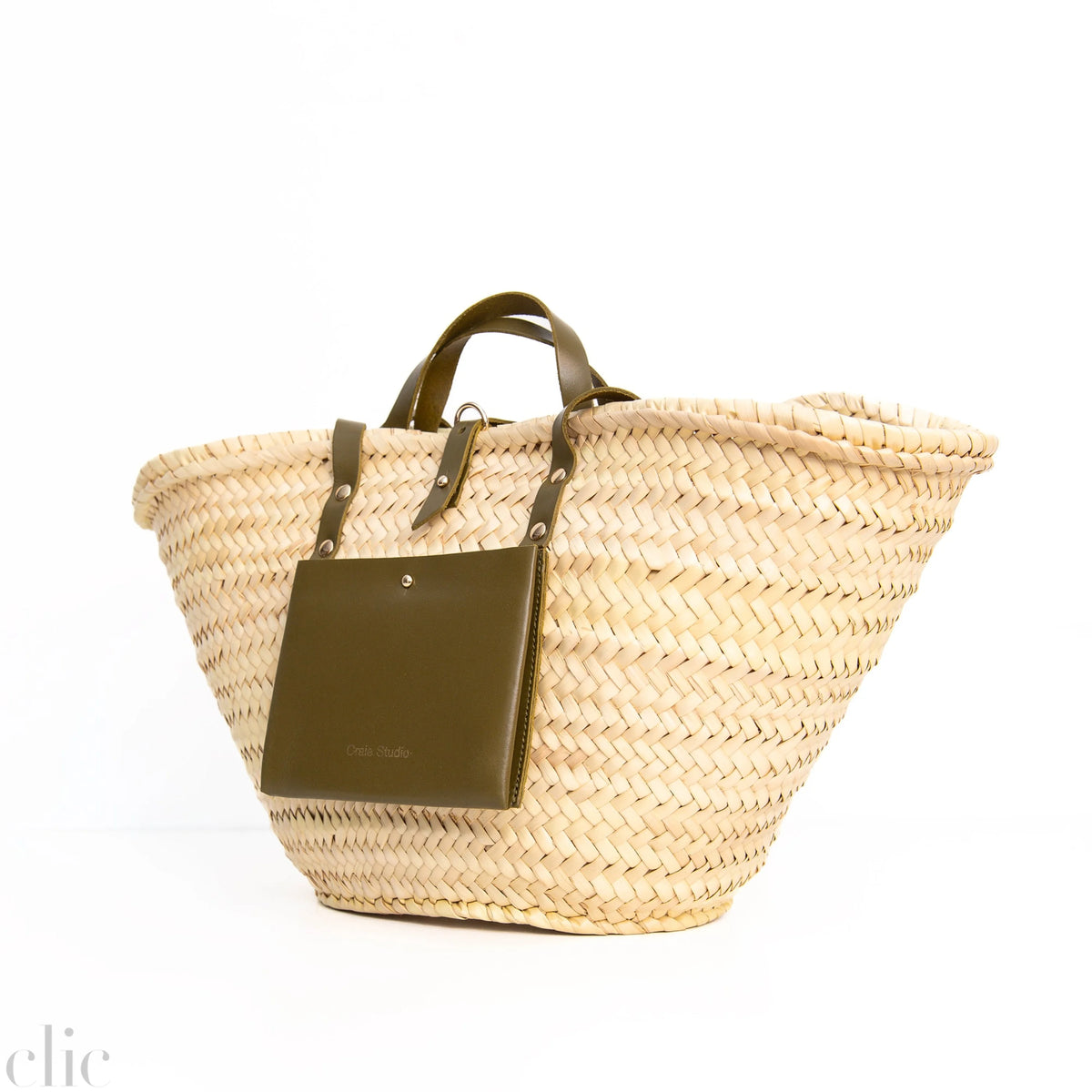 Panier II Bag in Khaki, from Craie Studio