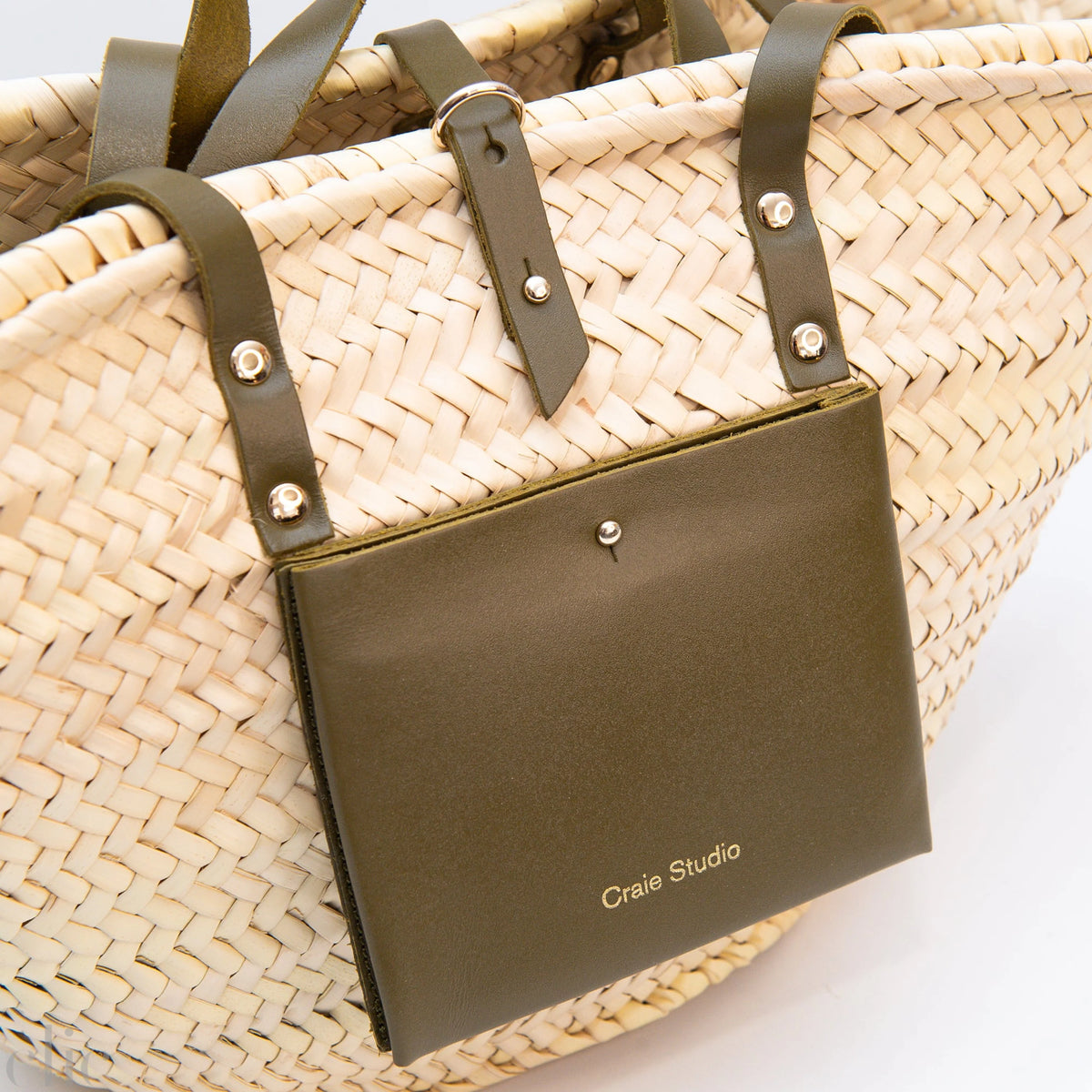 Panier II Bag in Khaki, from Craie Studio
