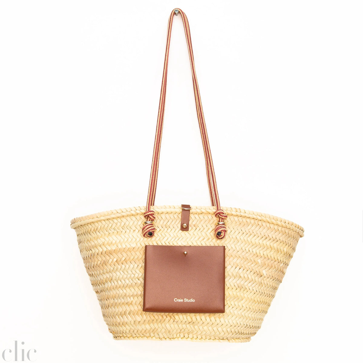 Panier Calanques Bag in Tan Rose, from Craie Studio
