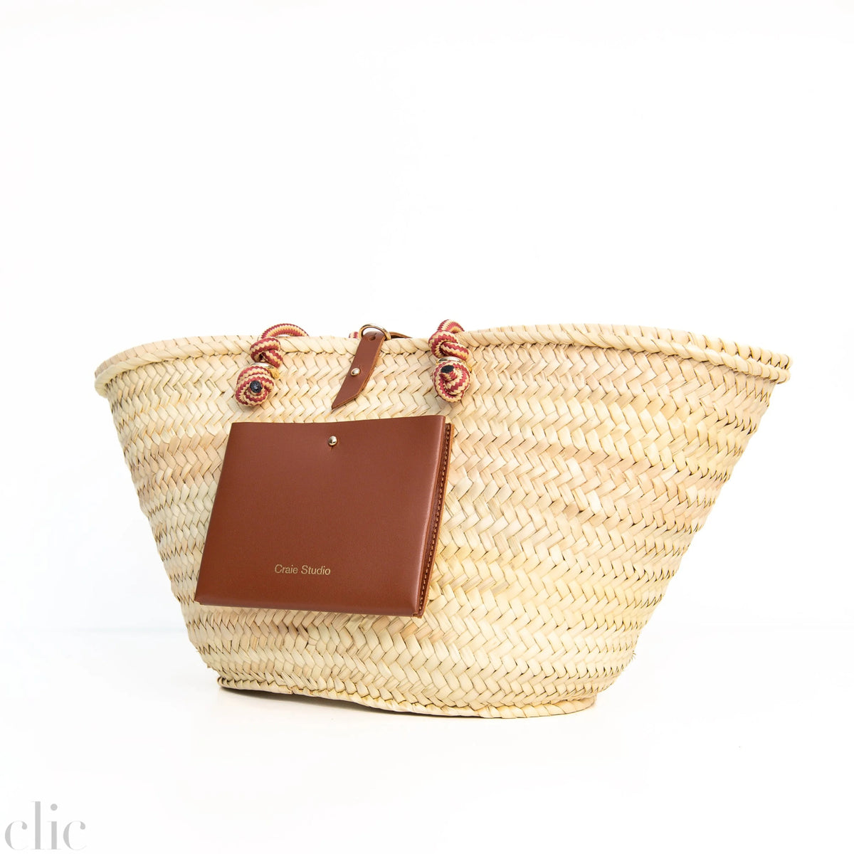 Panier Calanques Bag in Tan Rose, from Craie Studio