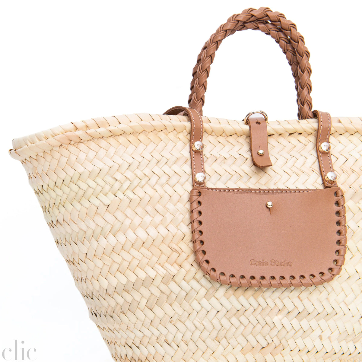 Panier Spiral Bag in Mocha, from Craie Studio
