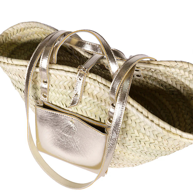 Panier II Bag in Or, from Craie Studio