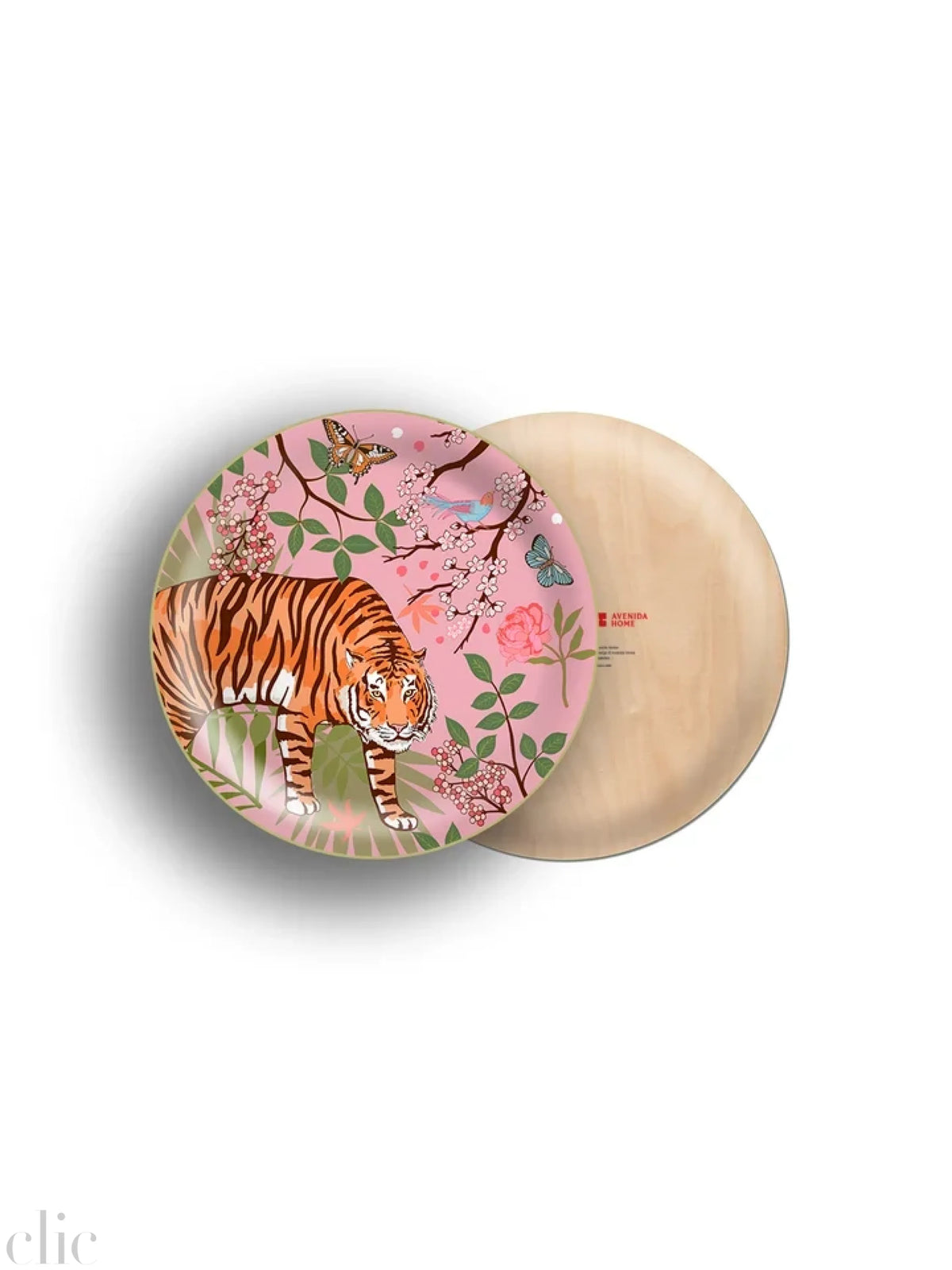 Mini Panthera Birch Wood Tray, from Avenida Home
