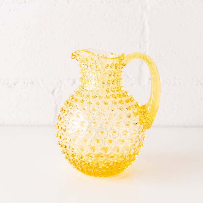 Alice's Paris Hobnail Jug 2L in Citron, from Anna von Lipa