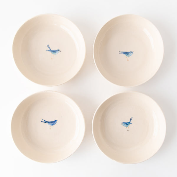 Blue Bird Pasta Bowl, from Tivoli Tile Works