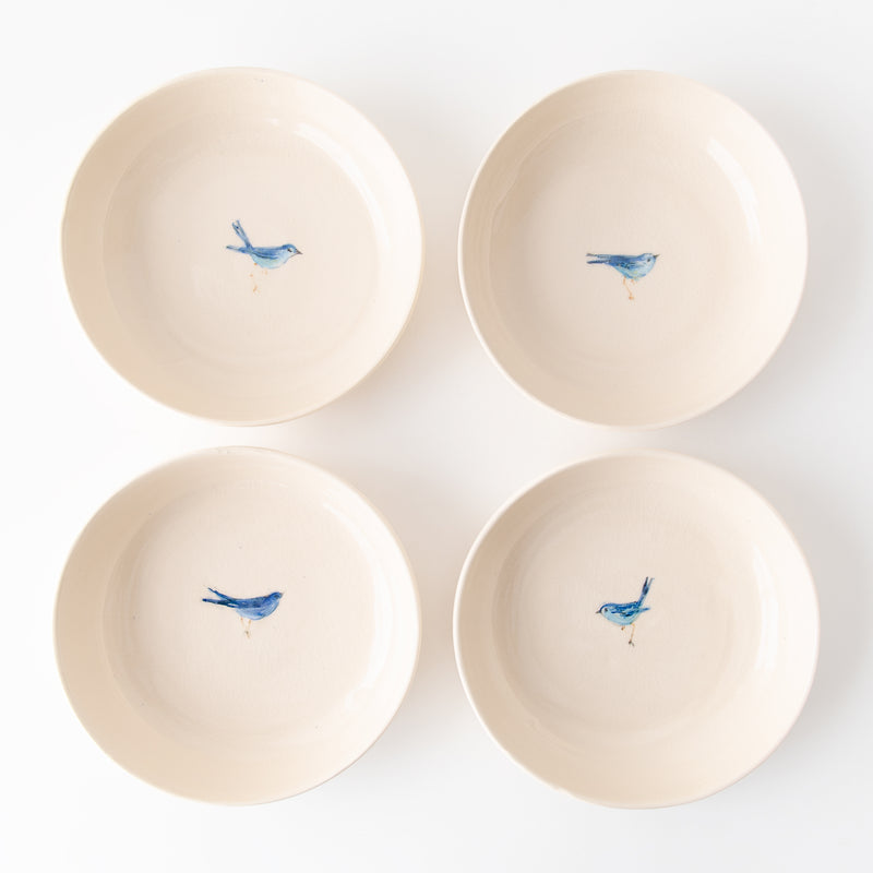 Blue Bird Pasta Bowl, from Tivoli Tile Works