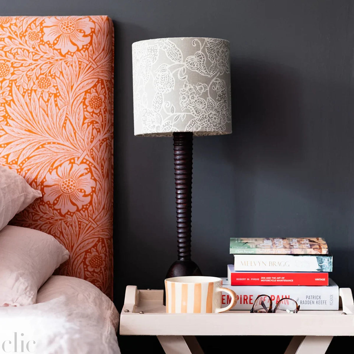 Mug in Candy Stripe Peach