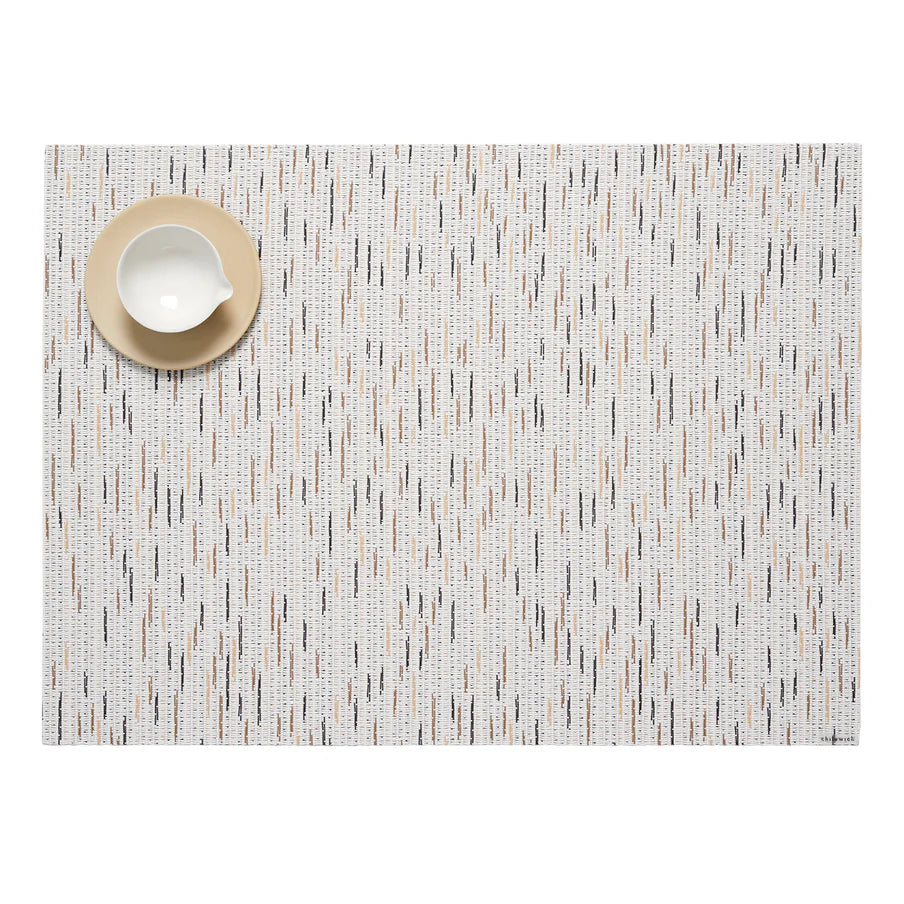 Pepper Table Mat in Sesame, from Chilewich