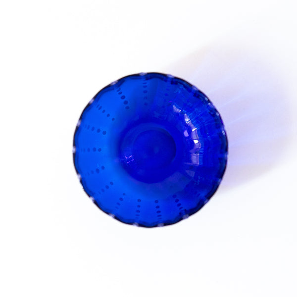 Perle Bowl in Cobalt Blue, from Zafferano