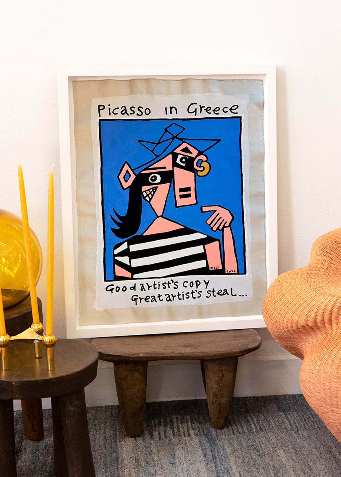 Picasso in Greece, by Tiggy Ticehurst