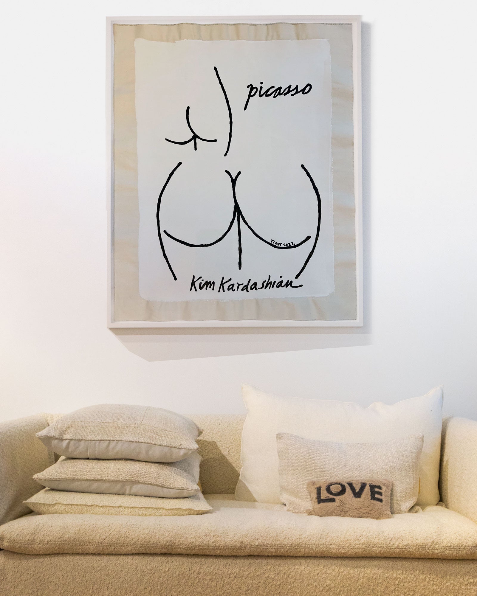 Picasso x Kim Kardashian, by Tiggy Ticehurst