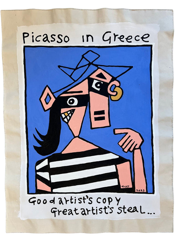 Picasso in Greece, by Tiggy Ticehurst