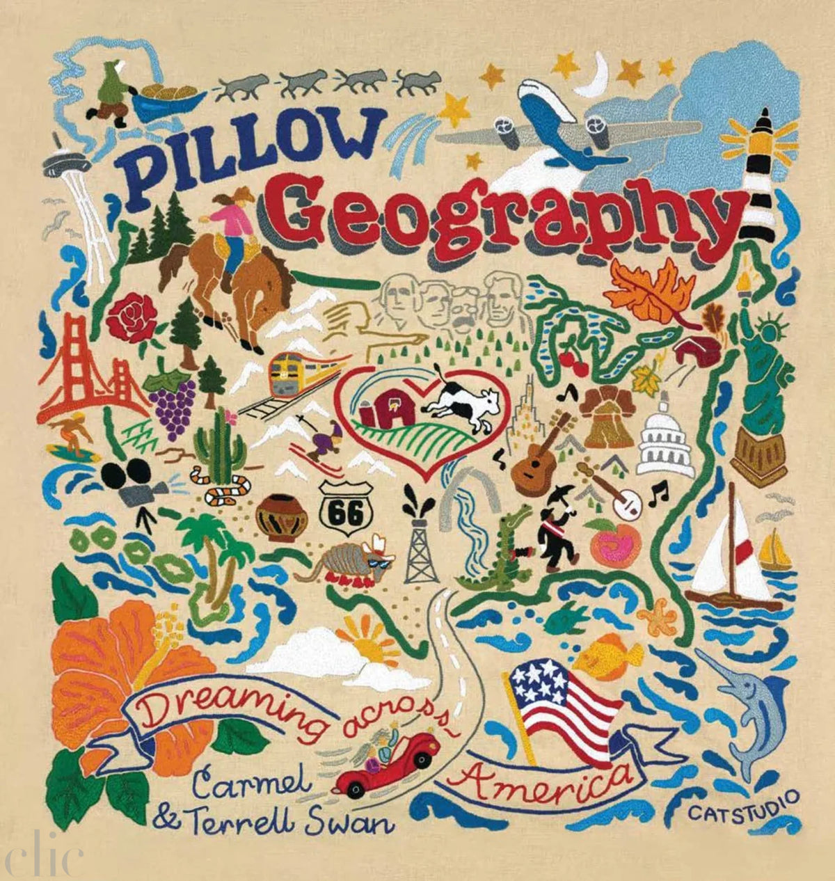 Pillow Geography: Dreaming Across America