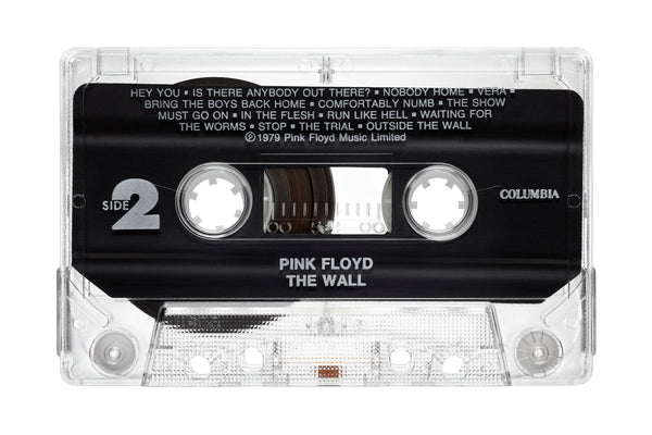 Pink Floyd - The Wall Cassette Tape - 1979 Columbia Records Vintage Analog  Music