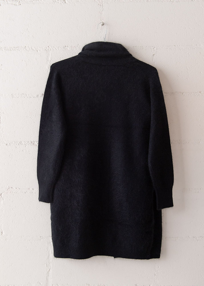 Long Open Cardigan in Navy, from CT Plage