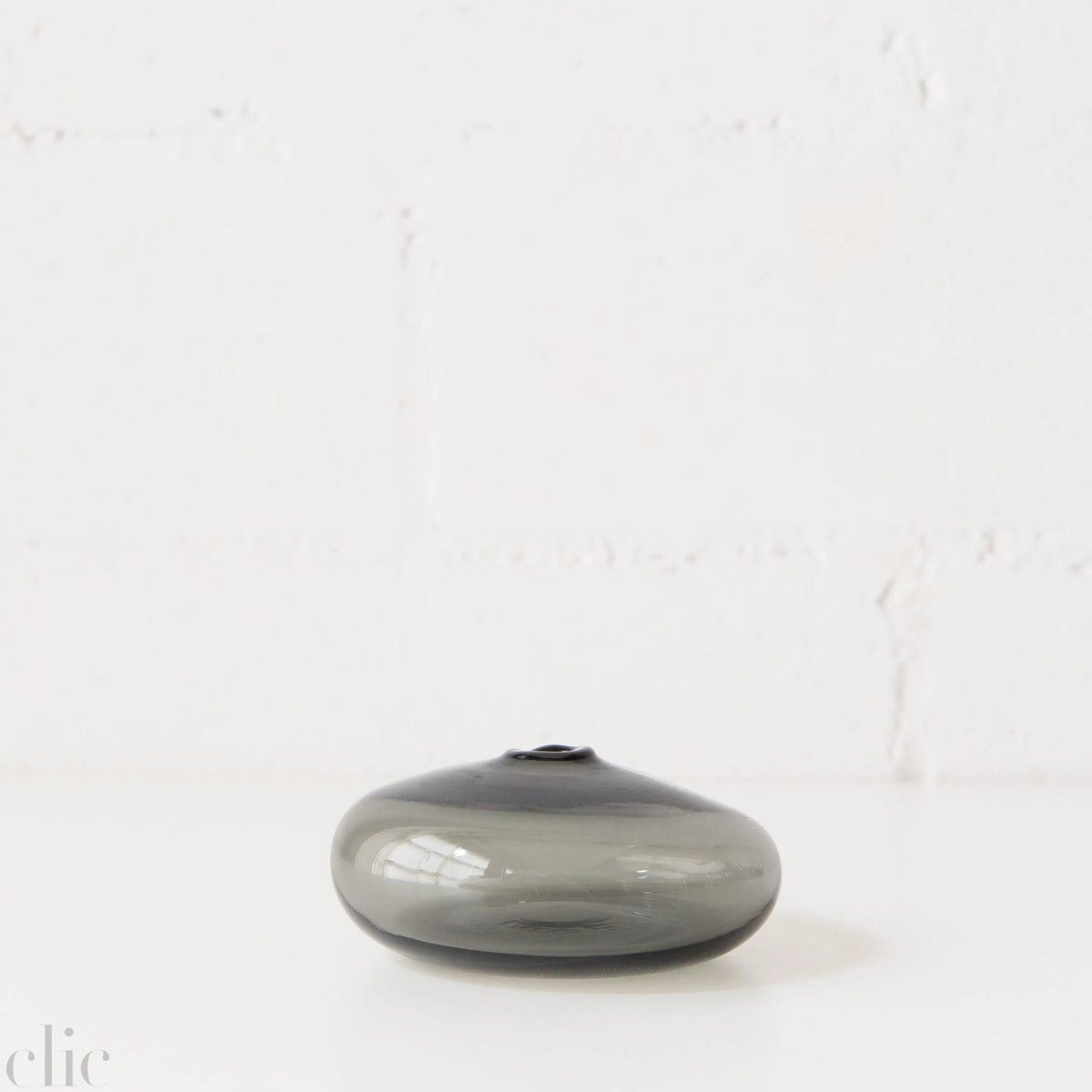 Big Gem Low Vase in Charcoal, from Gary Bodker