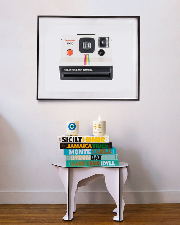 Polaroid Land Camera Supercolor 1000, Camera Obscura Series by Juliette Charvet