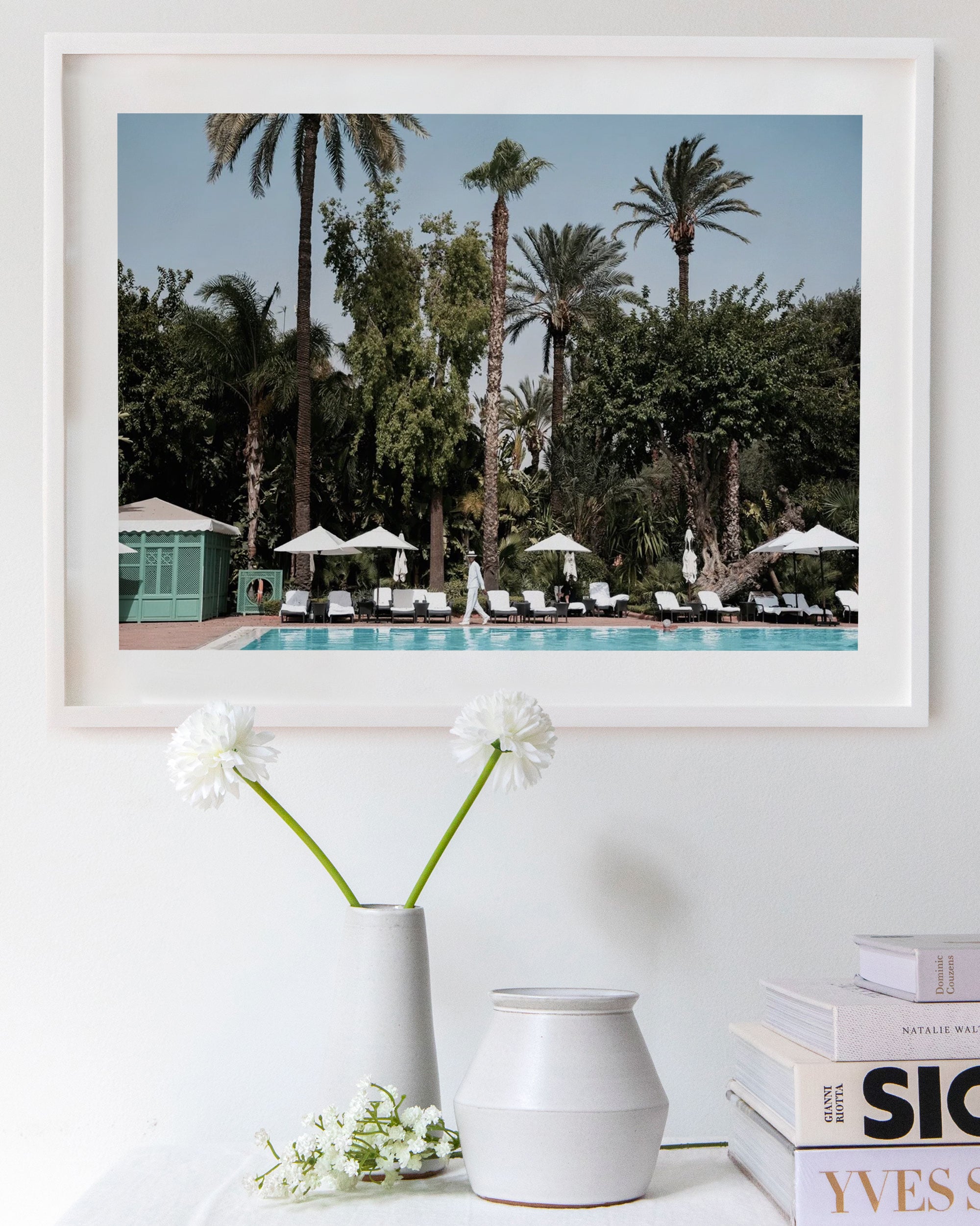 Pool &amp; Palms by Stuart Cantor