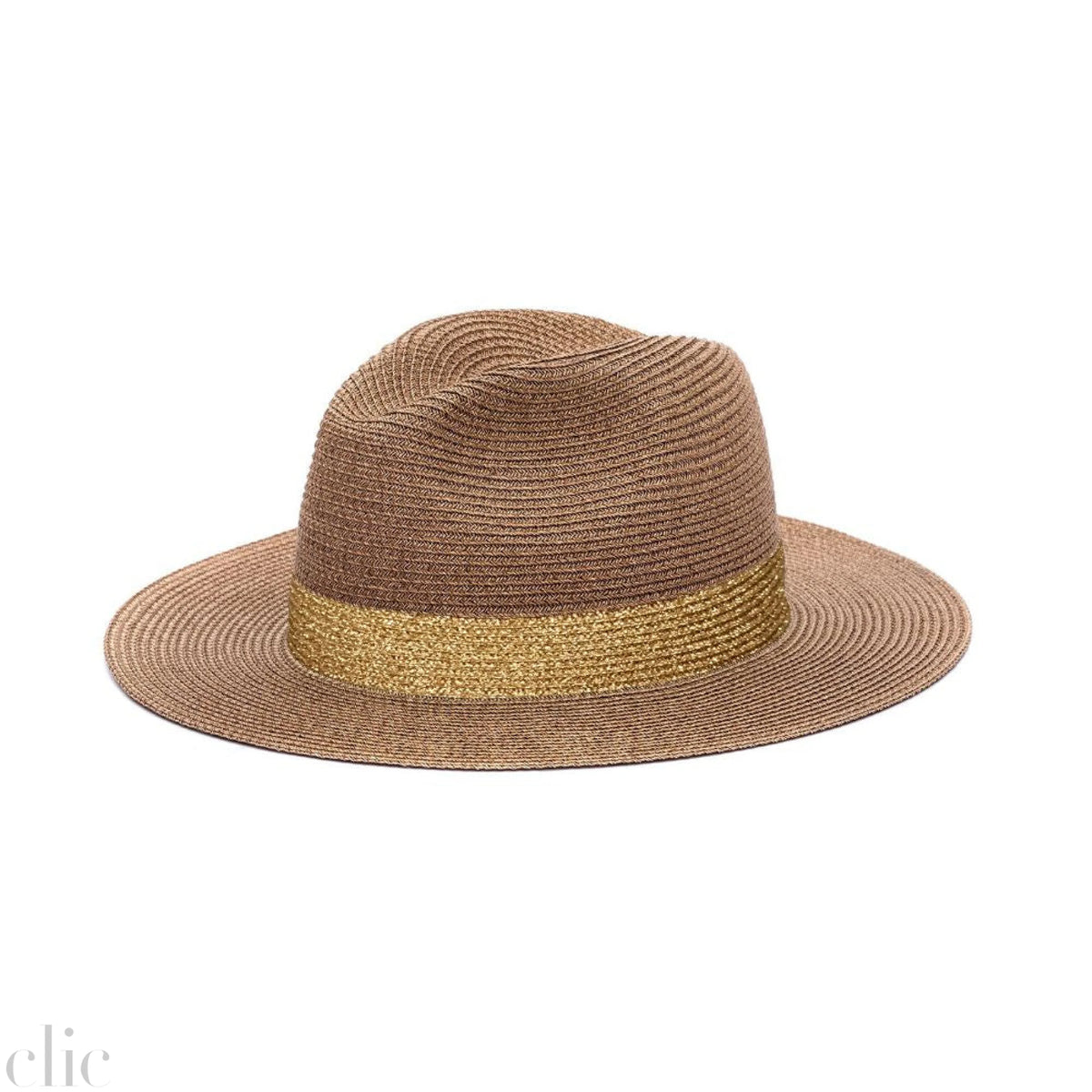 Portofino Sparkle Hat in Gold, from Lastelier