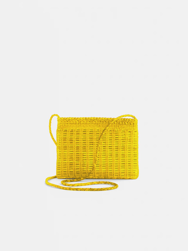 Pouchette Bali Large Bag in Yellow, from Dragon Diffusion