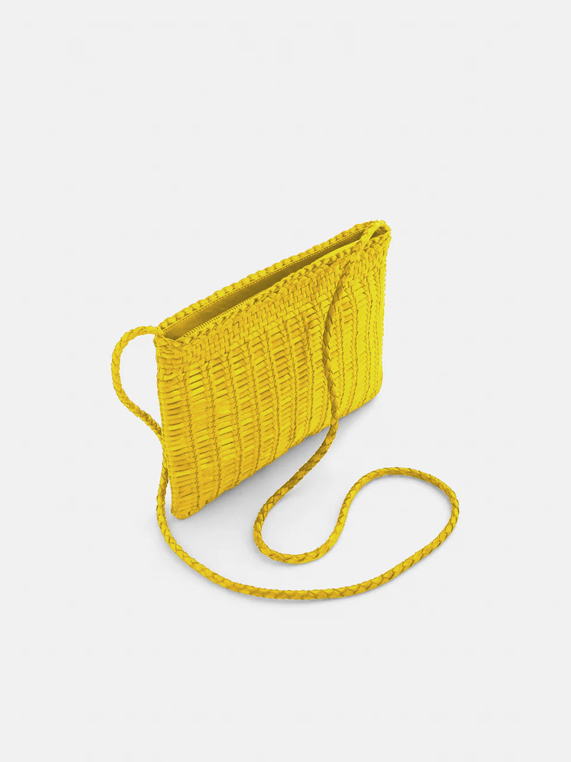 Pouchette Bali Large Bag in Yellow, from Dragon Diffusion