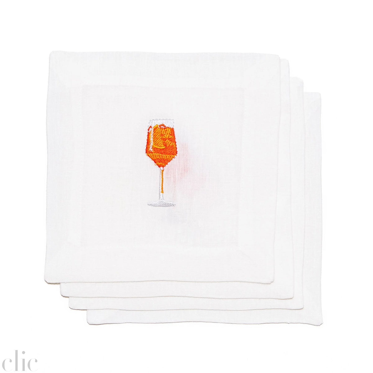 Aperol Spritz Napkins, from Lettermade