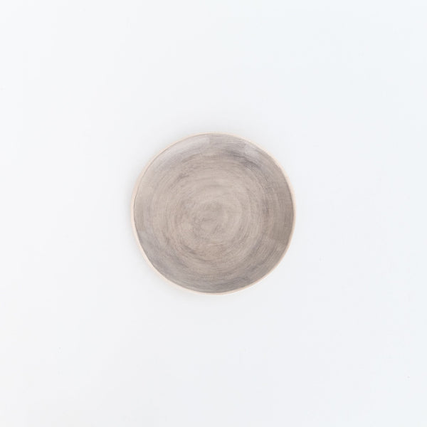 Side Plate in Beach Sand Grey, from Wonki Ware