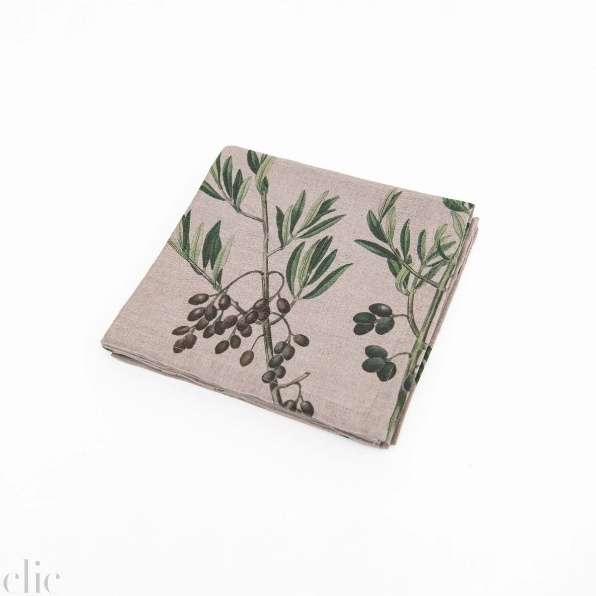 Set of 6 Olives Napkins, from Linoroom